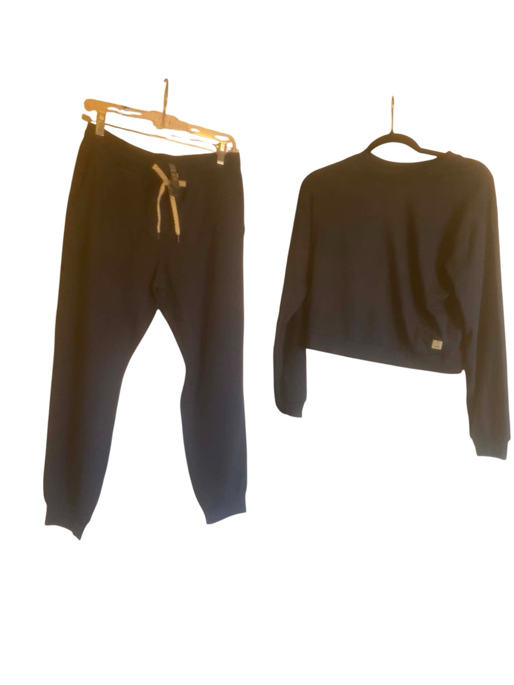 NWT Vuori Performance Jogger/Halo Modern Crew BLUE COAST HEATHER Size XS/S